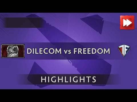 Team DileCom vs Team Freedom Dota 2 - SL i-League StarSeries S3 - Dota Highlights