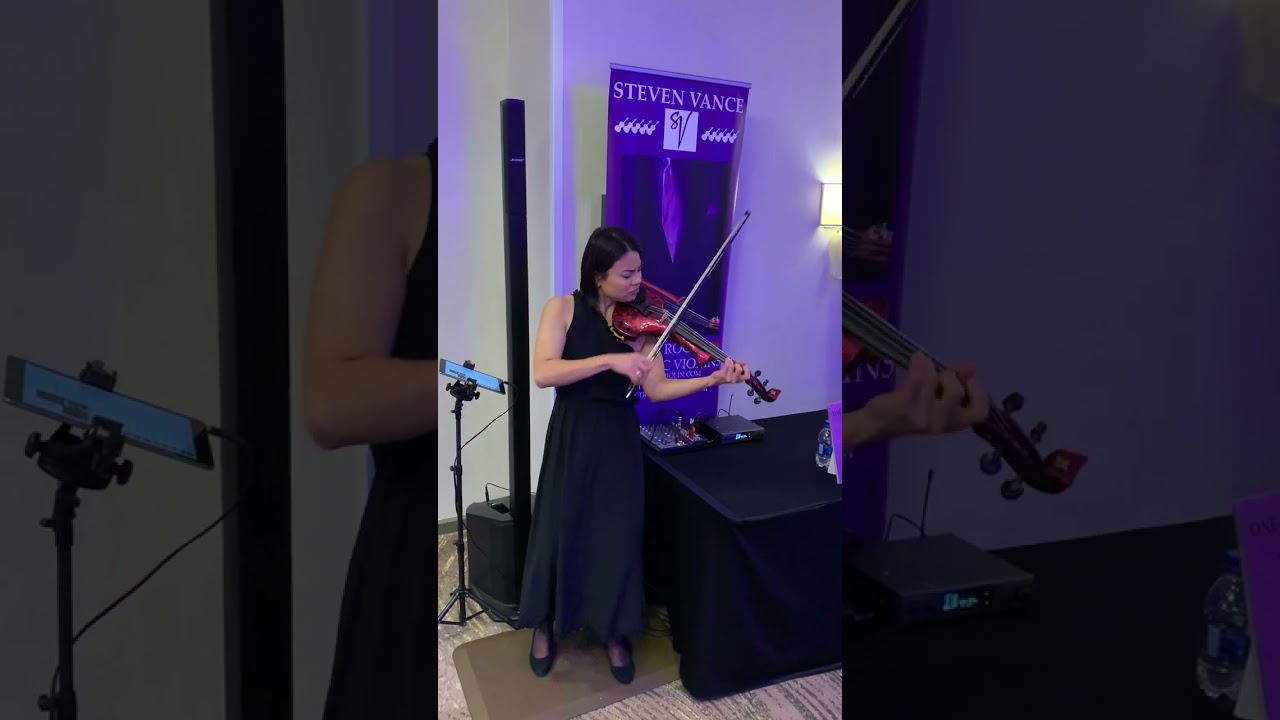 Promotional video thumbnail 4 for PopRock Electric Violinist Steven Vance
