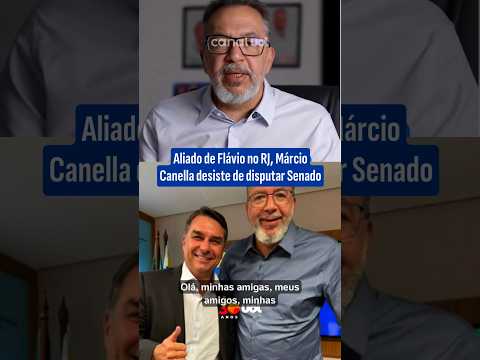 Márcio Canella, aliado de Flávio Bolsonaro, desiste do Senado após aparecer em 4º em pesquisa; vídeo