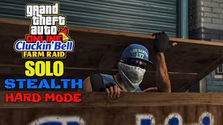 GTA Online Cluckin Bell Raid SOLO STEALTH Hard Mode