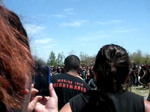 Big 4 Bottle Fight Line Riot in Indio, California April 23, 2011