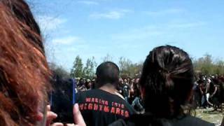 Big 4 Bottle Fight Line Riot in Indio, California April 23, 2011