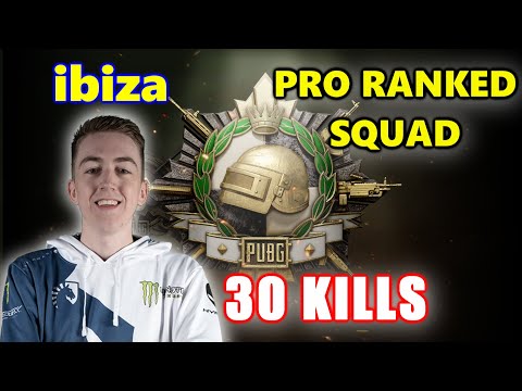 PUBG RANKED - Team Liquid ibiza, Jeemzz, FuzzFace & Sophiya - 30 KILLS - MK14+Beryl M762 - PRO SQUAD