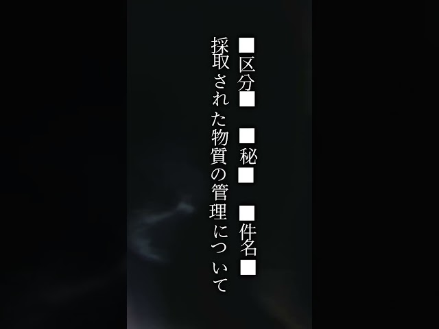事後調査報告：デカトリア事象よりマイナス７５日