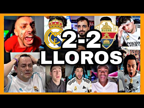 🤣🔥THE BEST MADRID FANS' CRYING OUTS IN REAL MADRID 2 ELCHE 2