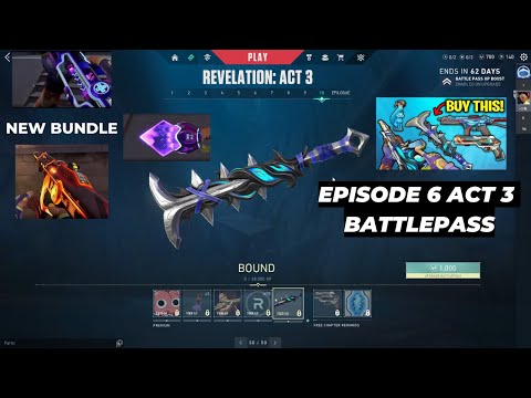 VALORANT - EPISODE 6 ACT 3 FULL BATTLEPASS || RADIANT ENTERTAINMENT SYSTEM