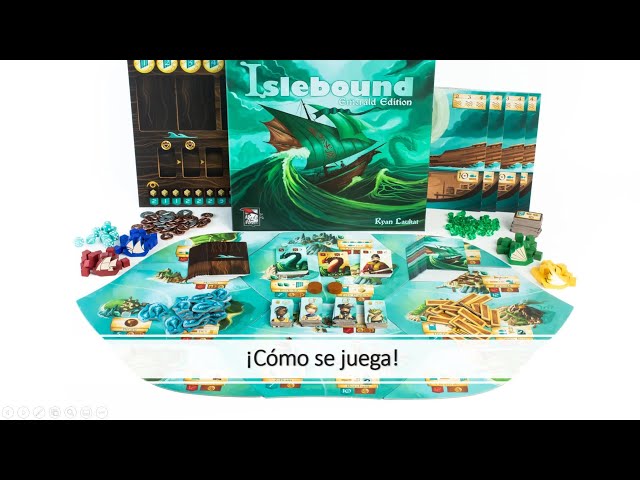 Vídeo relacionado con Red Raven Games, Islebound: Emerald Edition - Juego de Mesa de civilización estratégica - para 2 a 4 Jugadores, a Partir de 14 años