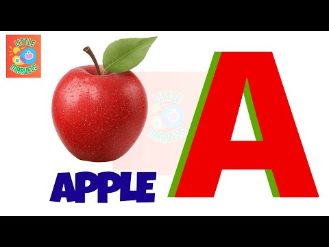 Alphabet ABC Phonics - Ah Ah Apple 🍎 | Count to 10 Numbers Song | Nursery Rhymes in English