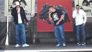 Cooler Hip Hop - Rap aus Berlin - Part 3 - am Brandenburger Tor - 1.5.2010