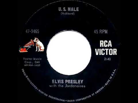 1968 HITS ARCHIVE: U.S. Male - Elvis Presley (mono 45)