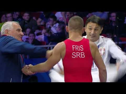 1/2 GR - 60 kg: K. FRIS (SRB) v. V. CIOBANU (MDA)