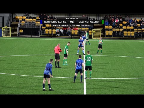Magherafelt Sky Blues v Belfast Celtic Cubs - Under 15 Fourth Division Cup Final - January 2022