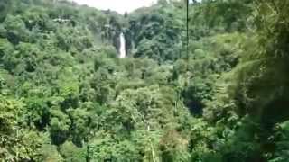 preview picture of video 'Zip Lining Pt.2, Lake Sebu, Philippines'