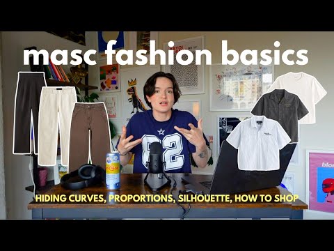 how to dress for a masc silhouette // a guide for masc lesbians & queer people