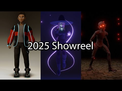 Showreel 2025 - 3D Character Artist