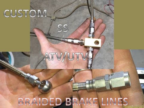 Make Your Own Custom Brake Lines for ATV/UTV! DIY Tutorial