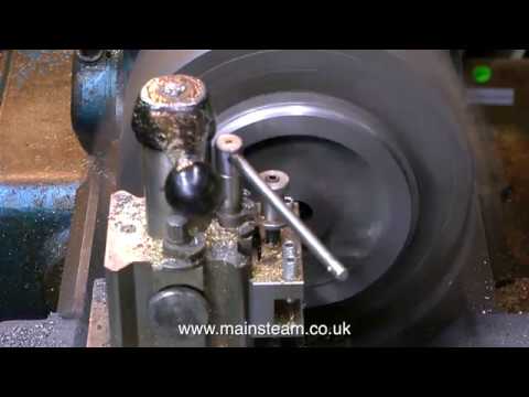 HOW TO MACHINE A MODEL STEAM LOCOMOTIVE WHEEL - MODEL ENGINEERING FOR BEGINNERS - PART #14