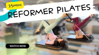 리포머 필라테스 | 35분 전신 운동 | 척추 강화 | 애플힙 만들기