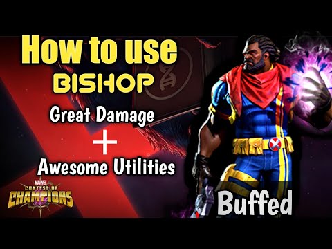 How to use Bishop Effectively |Full Breakdown| - Marvel Contest of Champions