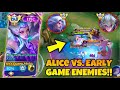 WHEN ALICE GET REVENGE AND NO MERCY IN LATE GAME! 😈| MLBB