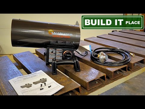 Mr. Heater Forced Air Propane Heater 30,000 - 60,000 BTU - Unbox, Setup and Operation