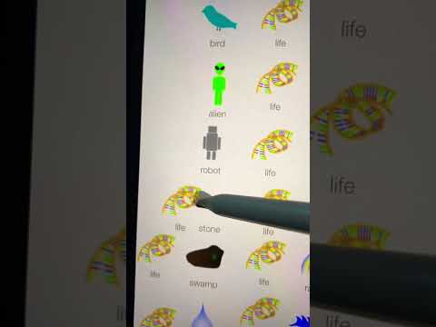 Little Alchemy-How To Make Life #shorts #viral #youtubeshorts #asmr #whopper
