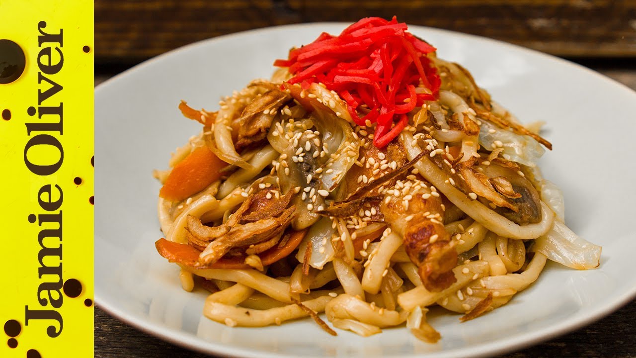 Yaki udon noodle stir fry: Tim Anderson
