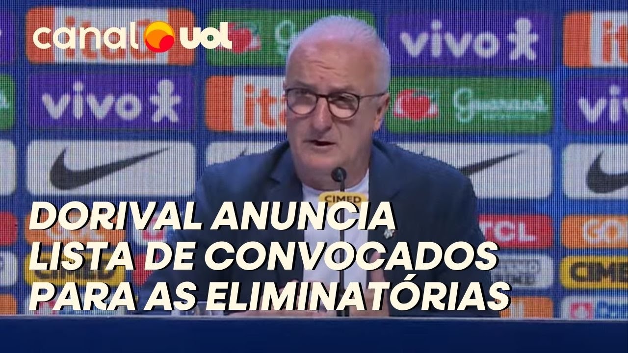 SELEÇÃO BRASILEIRA: DORIVAL ANUNCIA CONVOCAÇÃO COM SURPRESAS NAS LATERAIS