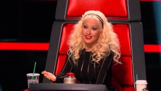 Caitlin Caporale sings 'Impossible' The Voice 2015 Blind Auditions