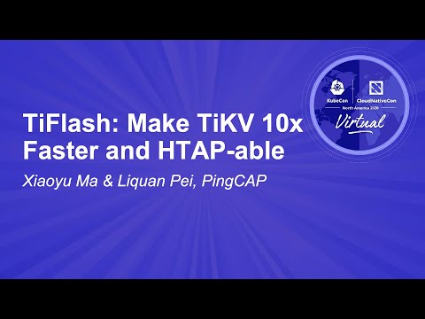 Image thumbnail for talk TiFlash: Make TiKV 10x Faster and HTAP-able