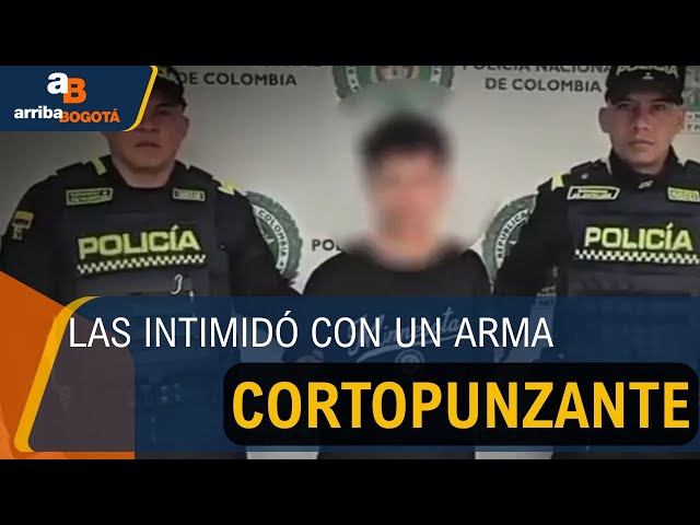 Capturan a sujeto por hurto de celulares a mujeres en Teusaquillo