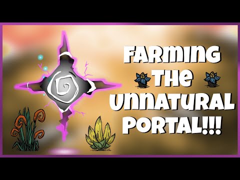 Farming the Unnatural Portal in the NEW Curse of the Monk Quay Beta for Don't Starve Together