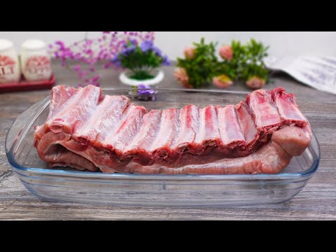 Gäste aus Italien haben mir beigebracht, wie man Schweinerippchenl sehr lecker kocht! Sehr lecker!