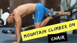 Mountain Climber on Chair exercise video thumbnail