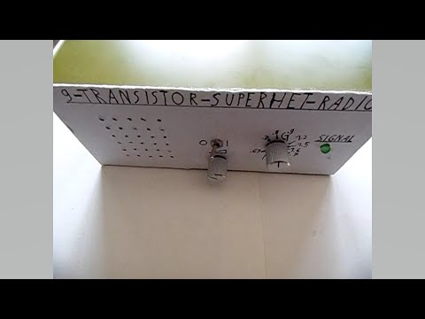 9 Transistor Superhet Radio Mittelwelle von Stefan0719 - eflose #1041
