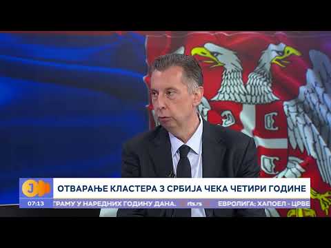 Brisel odlaže otvaranje Klastera 3 I RTS Jutarnji program