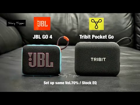 JBL GO 4 vs Tribit Pocket Go