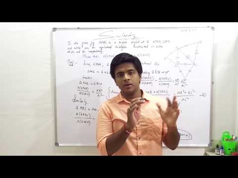 48: Similarity: △ABC is a right angled triangle with ∠B = 90° △PAB, △QAC and △RBC are the..