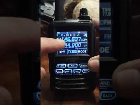 Yaesu FT5DE di IZ4WNA (panoramica rapida)