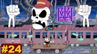 煉獄さんのいない幽霊列車〜vs幽列車〜#24【Cuphead(カップヘッド)】