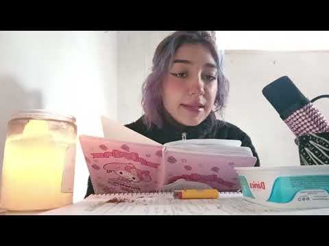 💓🐇🪽 ASMR Enrolando y fumando (Smoking ASMR) + Reflexión sobre Soledad, Creatividad y mi poemario 🐇🪽💓