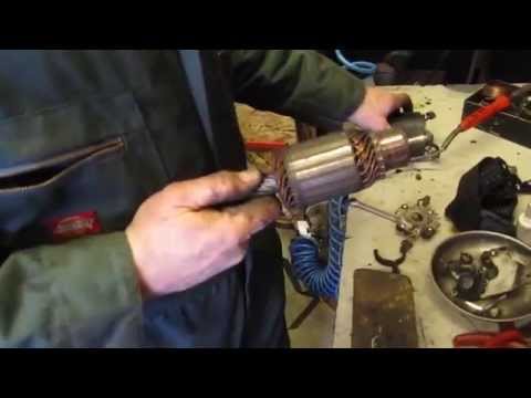 BMW Airhead Starter Motors Part 3 (Bosch motor strip down)
