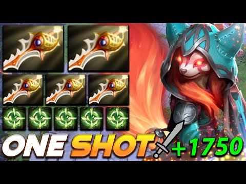 Hoodwink One Shot +1750 Damage 33 Frags - Dota 2 Pro Gameplay [Watch & Learn]