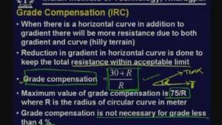 Lecture - 20 Vertical Alignment Part - I