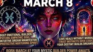 Born on March 8th Your SECRET Power Revealed ♓