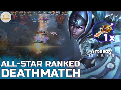 RANKED MATCH BUT EVERYBODY IS  PRO PLAYER - Rapier Luna in Action!! By Arteezy Dota 2