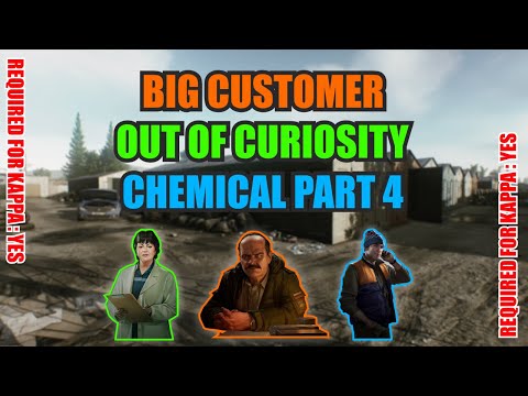 BIG CUSTOMER, OUT OF CURIOSITY, CHEMICAL PART 4 TASK GUIDE PVP/PVE | ESCAPE FROM TARKOV INDONESIA