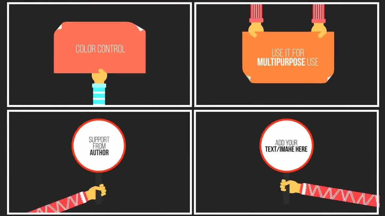 Hand Explainer Kit After Effects Templates