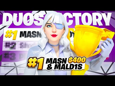 HOW WE EARNED IN THE DUO VICTORY CASH CUP ($200) 🏆 | Mald1s
