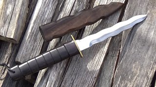 Gorgeous Etsy Kris Dagger From The Philippines ($50) - Kamagong Wood, Knife from The Homeland